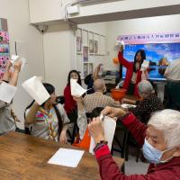 Preparing for a hands-on activity.