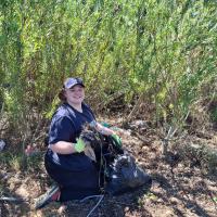 Restoring the Beauty by Picking Up Litter