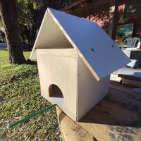 Fase 1 concluída, casinha pronta para pintura