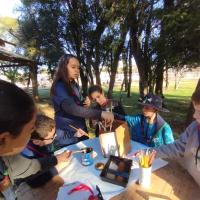 Pintura, reaproveitamento de tintas + criatividade