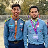 Secretary General Bangladesh scouts meet with top achivers gathering 