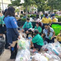Participación de Tropa Scout Cygnus y Comunidad de Caminantes Cerberus