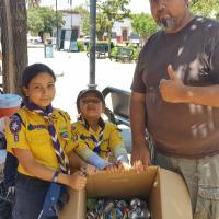Recibiendo donaciones