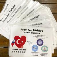 The relief supplies were sorted and packed at the Scouts of China(Taiwan) headquarters.