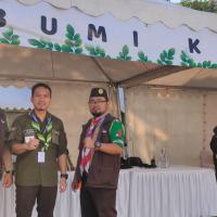 Speakers  in The location of the Moringa  class at the Indonesian National Jamboree