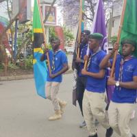 Public awareness campaign through areas of Arusha