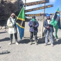This isbthe Toughest part in the Mountain Kilimanjaro, The Oxygen level is Too low, Though we able to Accomplish.