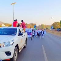 When we reached Manyara this was Supprised that we got