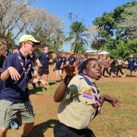 Westlancs Scouts joining Malawi scouts in Mental Health Retreat in Mulanje