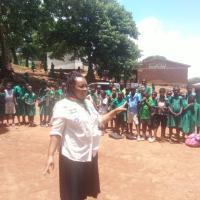 After the training the female scout leaders open their troops in schools as well as in the community