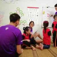 Teaching the students to read colors