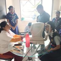 Eye check up camp 
