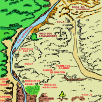 This is the Jungle Map, where is the Bee's rock? Can you find it?