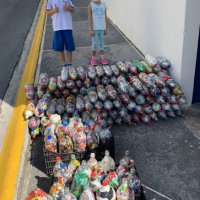 Recolección en colegio San Jerónimo