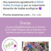 LA COLECTIVA VALLARTA FEM RECIBIO LAS TOALLAS Y LAS ENTREGARAN ELLAS EN LA CARCEL DE PUERTO VALLARTA