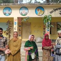 After that we have choose some primary  school.And plant trees with the teachers in every school.And try to involve the teachers for convince the students for Planting trees in their house.