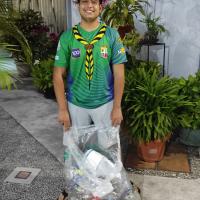 Gracias a la ayuda de mis compañeros pudimos recolectar todo esto en un total de 2 semanas junto con sus tapas.