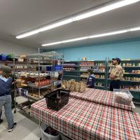 Tour of Food Pantry