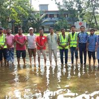 All of us are happy at the end of the work