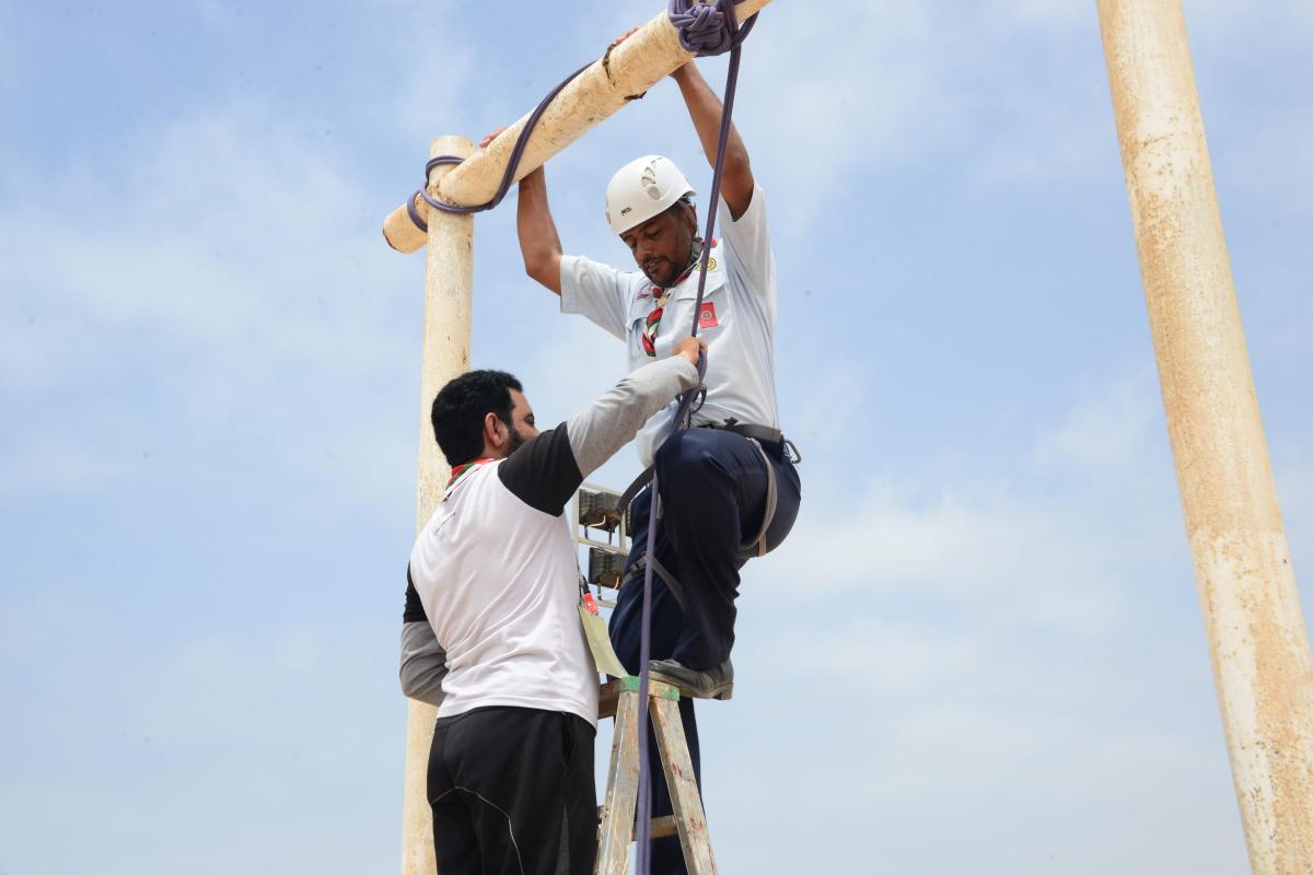 مخيم الجوالة والمنتدى الخليجي يسجلان تفاعلا كبيراً بسلطنة عُمان