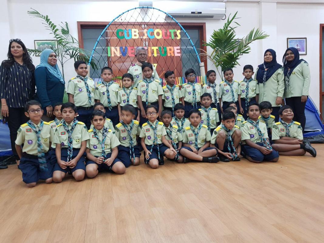 cubs and pre-cubs Investiture 2017