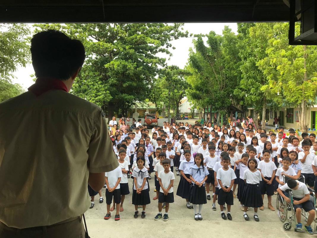 Center for Active Reading and Learning Turn-Over Ceremony (SWA Post-Voluntary Service of TMS Scouting Movement; 10 June 2019)