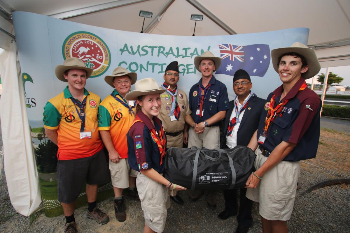 Community help from Australia 