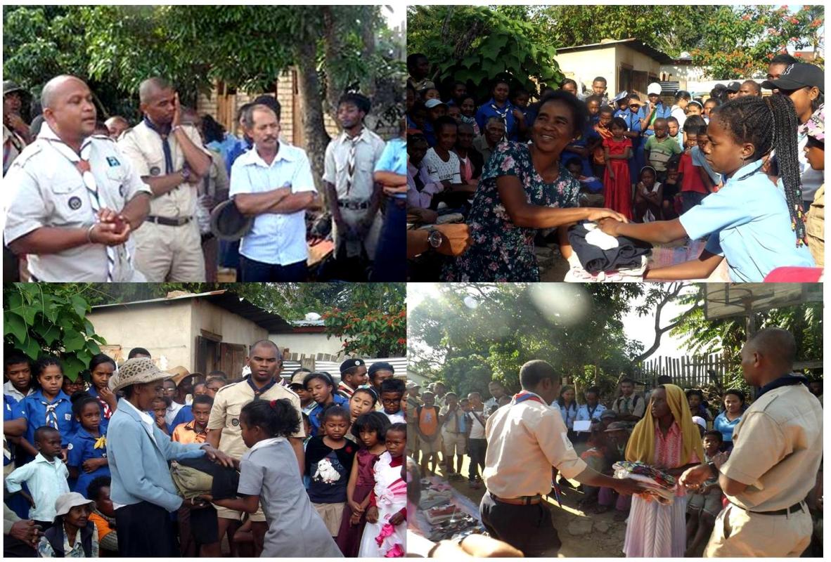 GIVE HANDS TO OTHERS By THE FIRAISAN'NY SKOTISMA PROVINSIALY MORAMANGA 