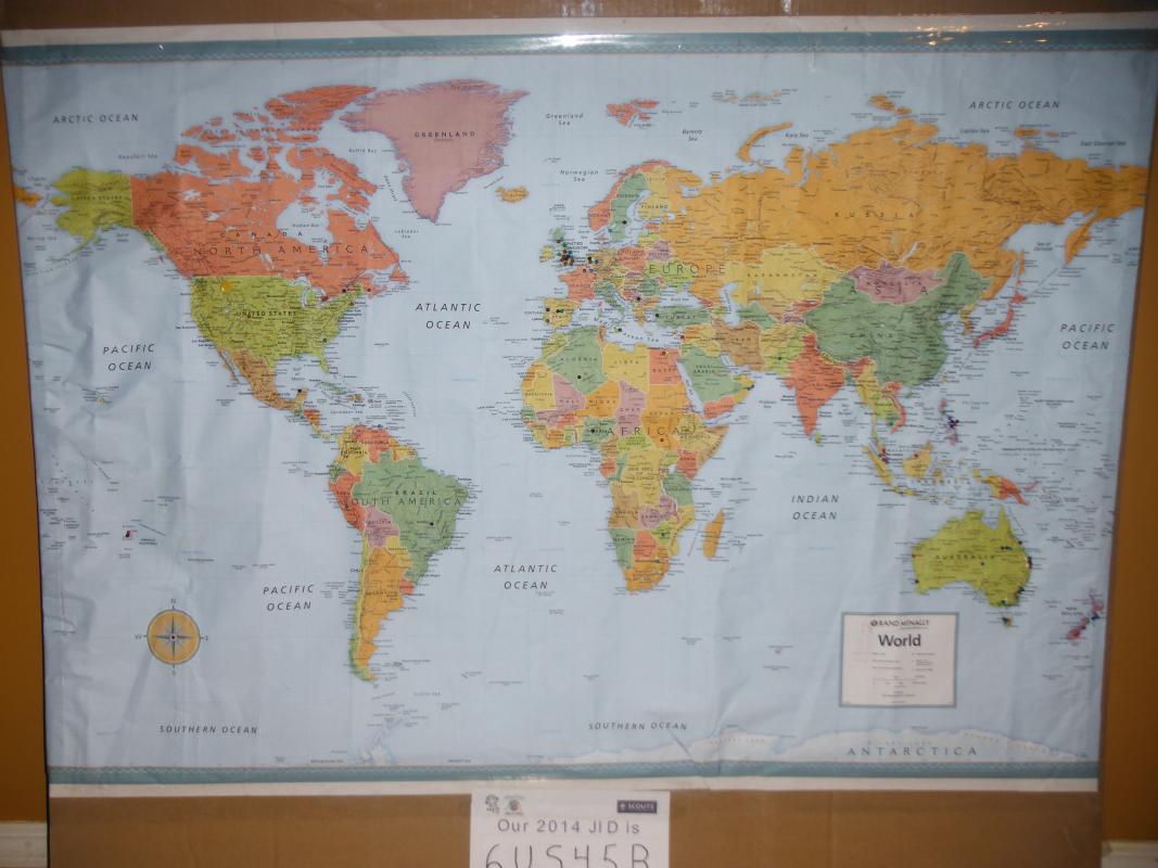 Troop 1206 Contacted 43 countries During JOTA-JOTI