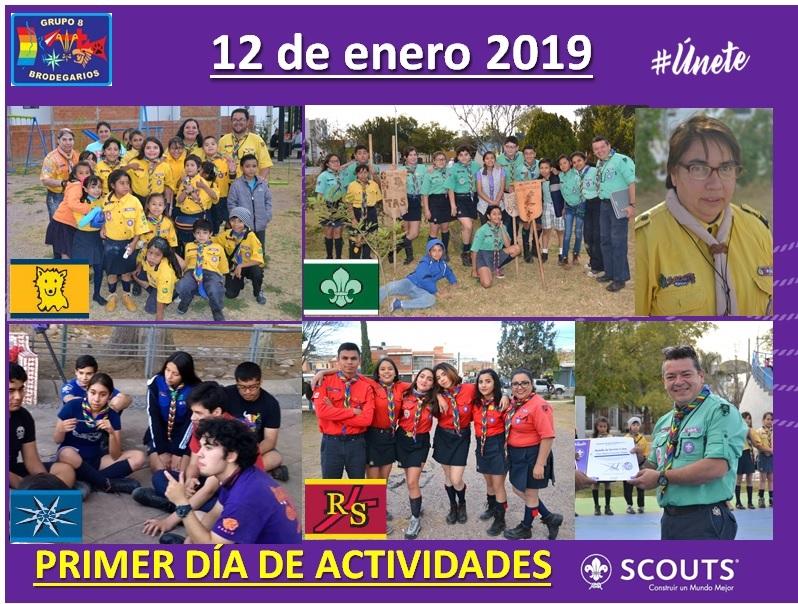 Primer día Actividades de Enero 2019