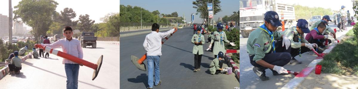 A wonderful day for Scouting in Kabul, Afghanistan