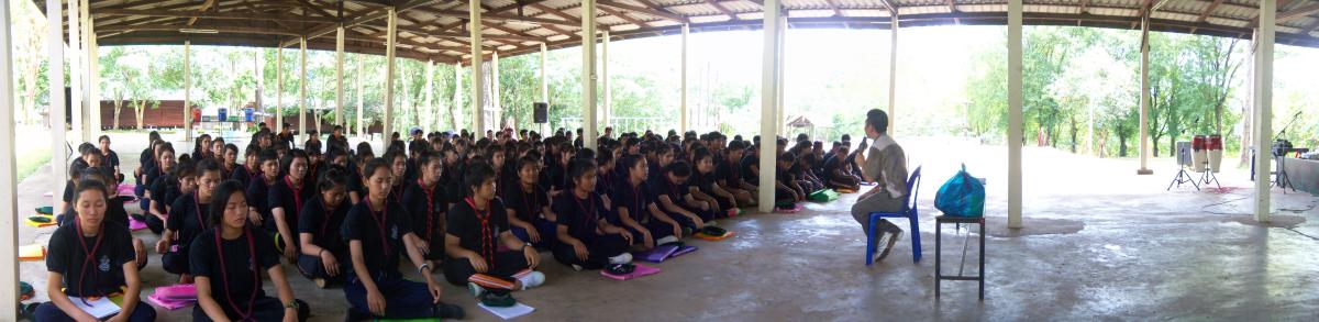 Nanny Rover  Scout camp activities  Udon Thani, Thailand 2014.