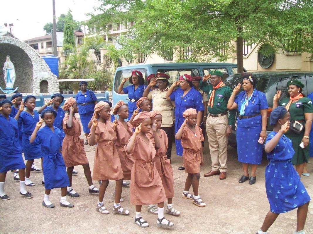 FOUNDERS DAY 2018; SCOUTS AND GUIDES CELEBRATES IN ENUGU STATE, NIGERIA