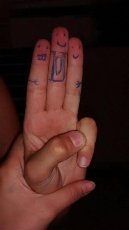Tarefa Inernacional - Challenge Fun Finger Art - Desafio Arte Divertida em dedos #jotajoti Base BM MG Peleja SJC from Brazil