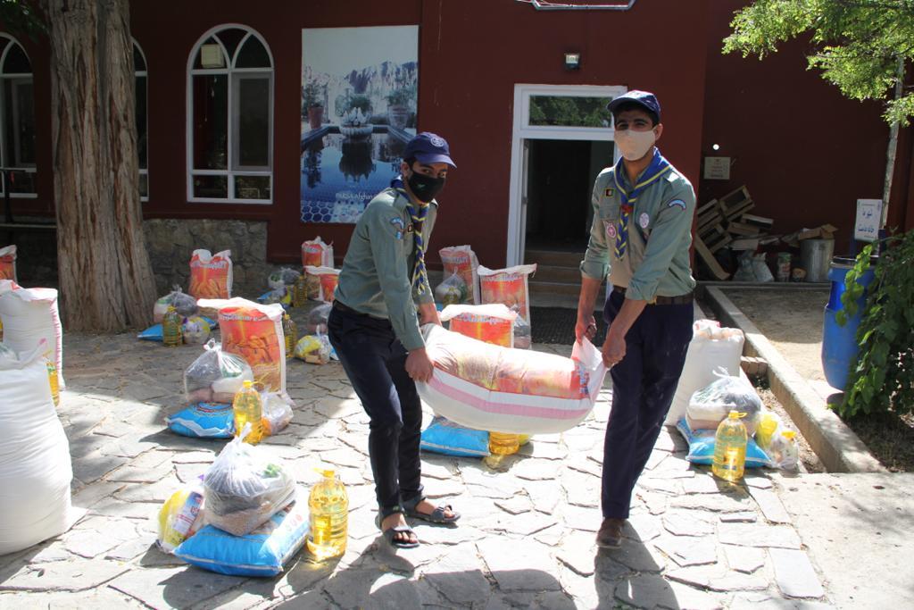 Afghan Scouts during the COVID-19 Pandemic 