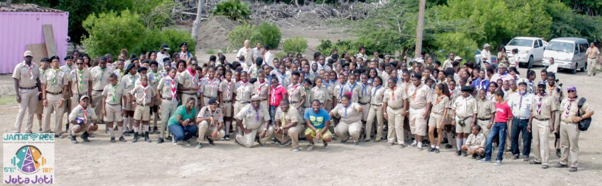 Scouts of Curaçao enjoyed Jota Joti 2014