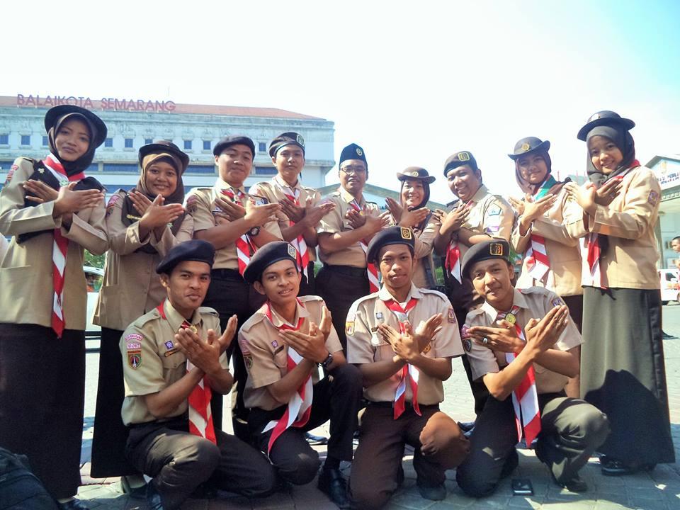 Kegiatan Upacara HUT Pramuka ke-53