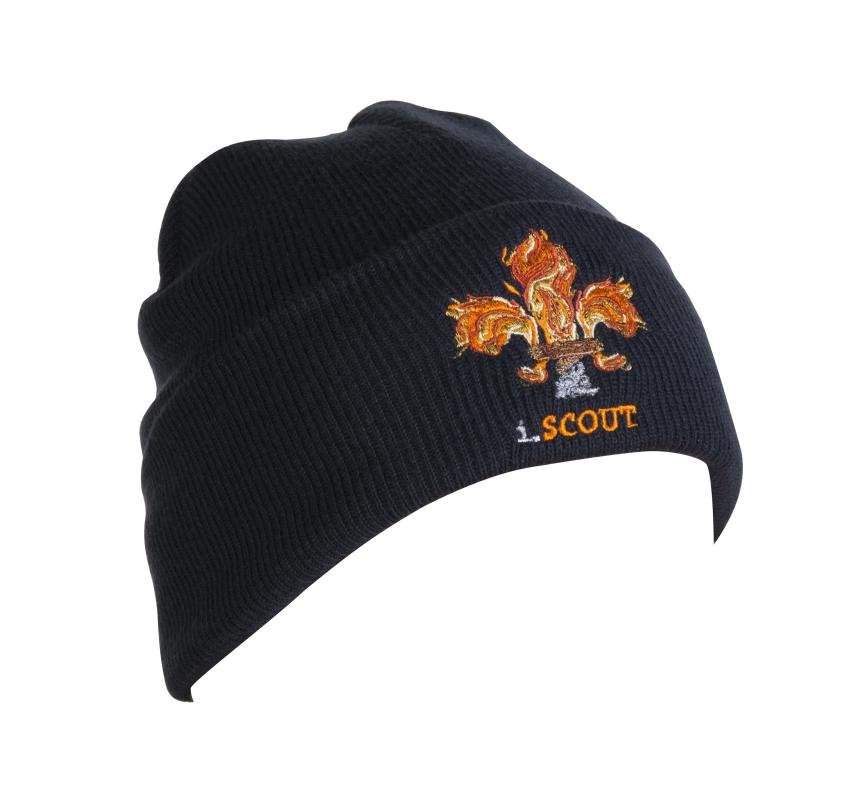 i.Scout Flame Logo Knitted Beanie