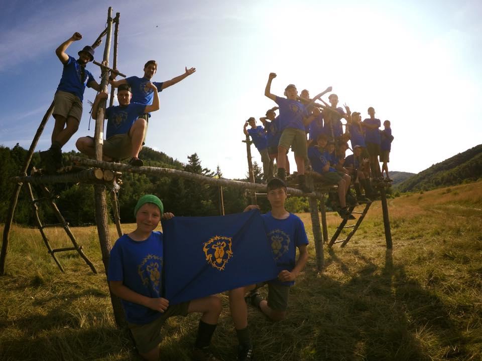 "Alians" camp from Polubotky scout team
