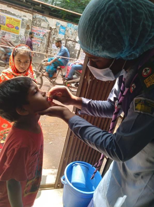 Vitamin A-plus Campaign Assistance in Bangladesh.