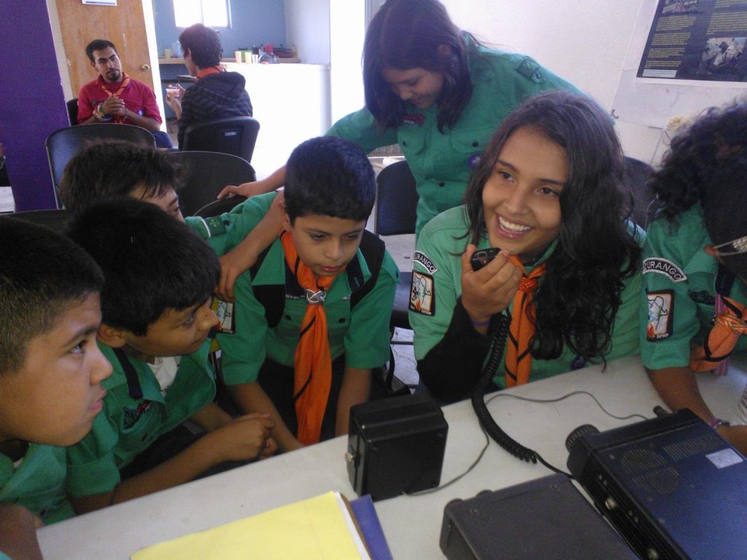JOTA 2015 Scout Group 7 Durango Mexico