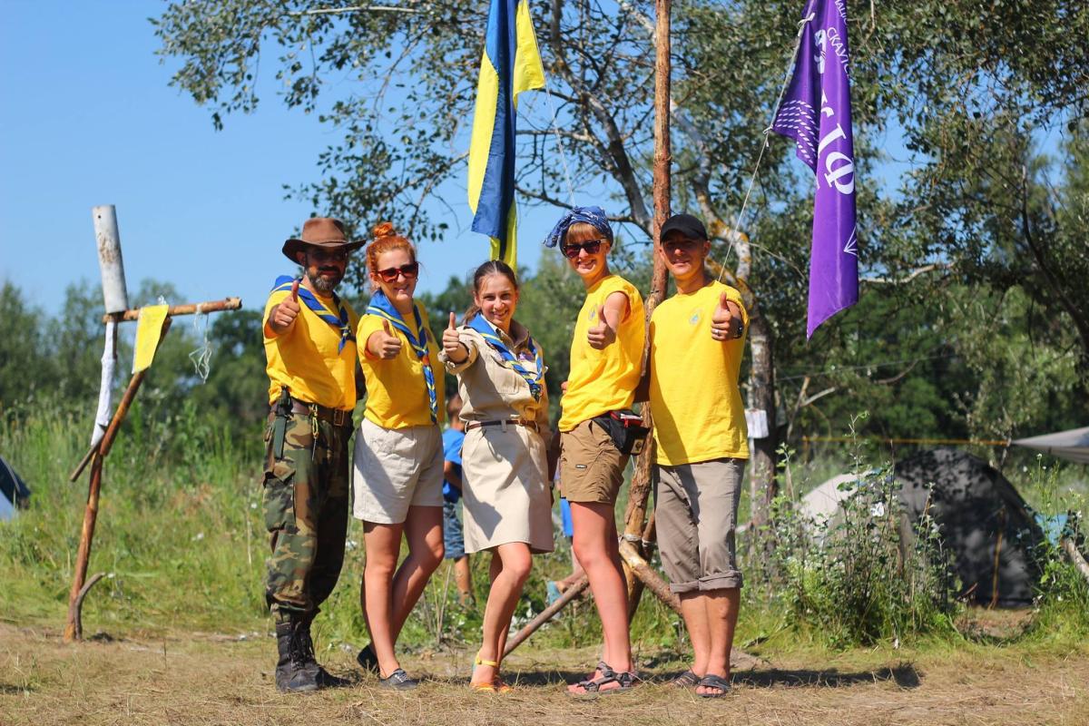 The regional camp "Dzherelo" 01 - 09.07.2016, Ukraine