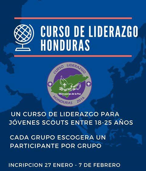 1er Curso de Liderazgo Juvenil Honduras 2016