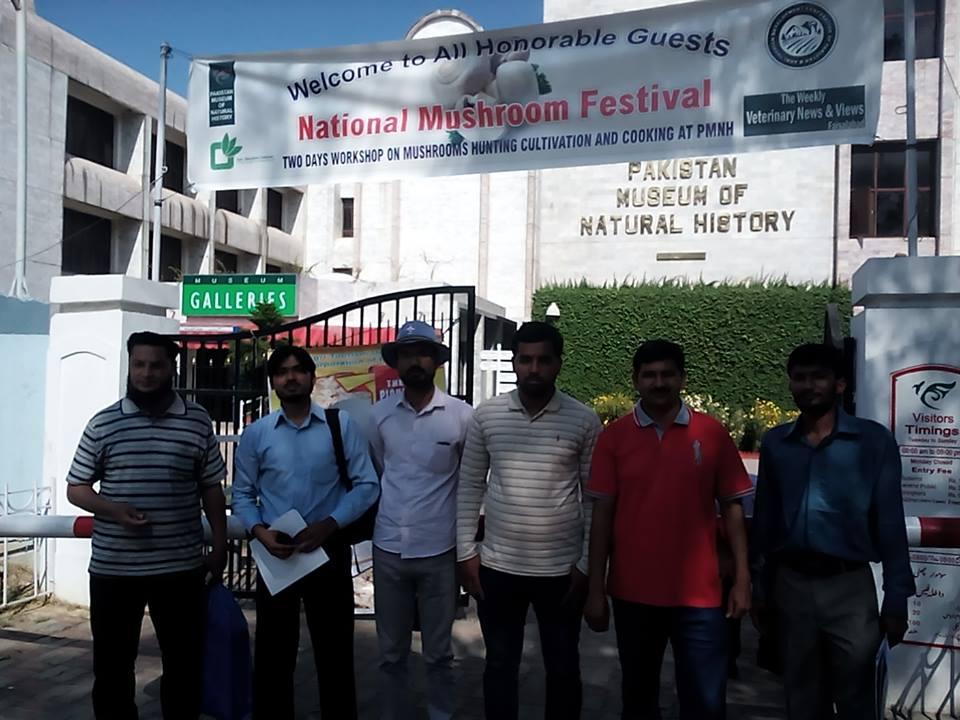 Finally, 2 days training workshop on "Mushrooms