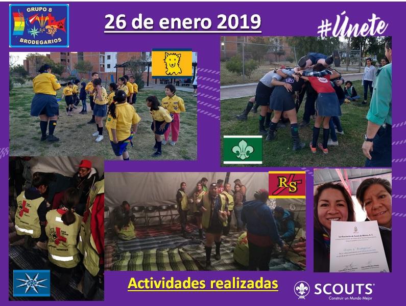 Actividades 26 enero 2019