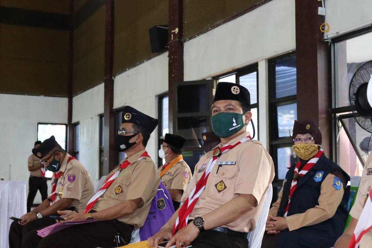 Kwartir Cabang Cianjur Kembali Menggelar Rapat Kerja  Cabang (RAKERCAB) Tahun 2021