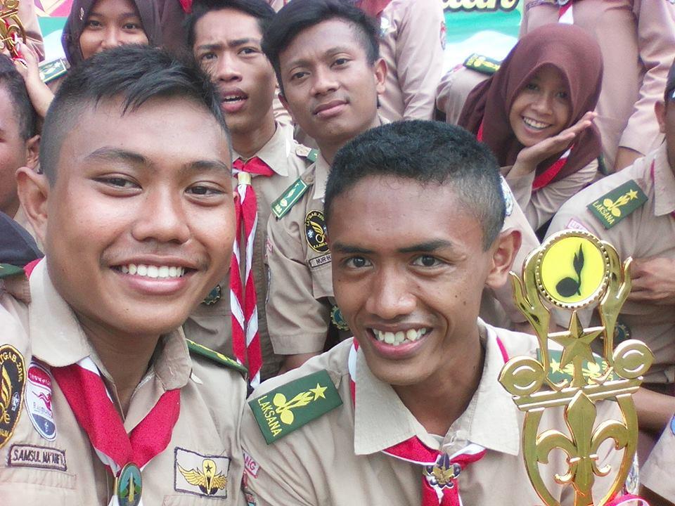 Gugus Depan SMA N Yosowilangun Ambalan Sultan Agung- R.A. Kartini Berhasil Memenangkan Lomba Tertib Upacara Hari Pramuka 2016 yang Dilaksanakan Oleh Kwartir Ranting Yosowilangun