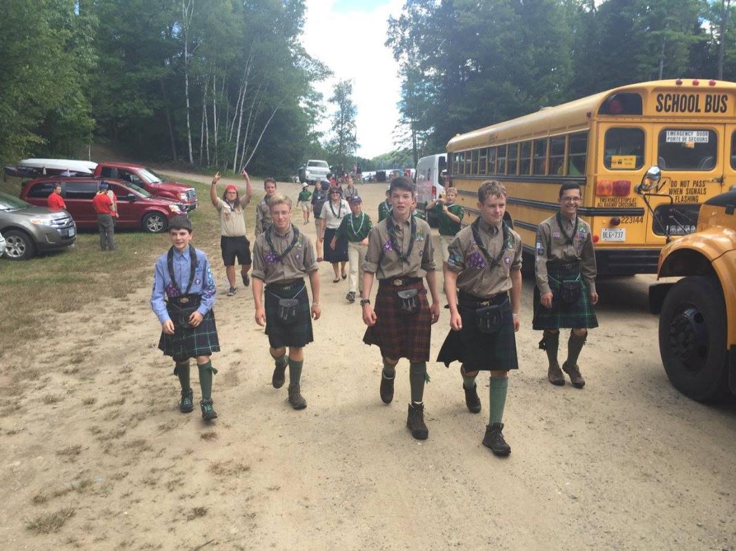  Visting Canada as Scottish Scouts! 