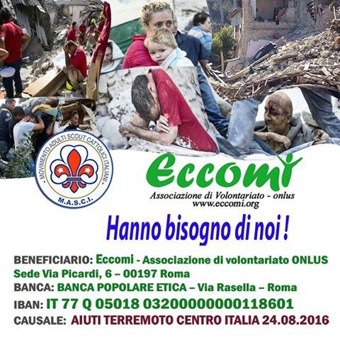 Earthquake in Central Italy 2016: Lazio, Marche, Umbria Regions of Italy