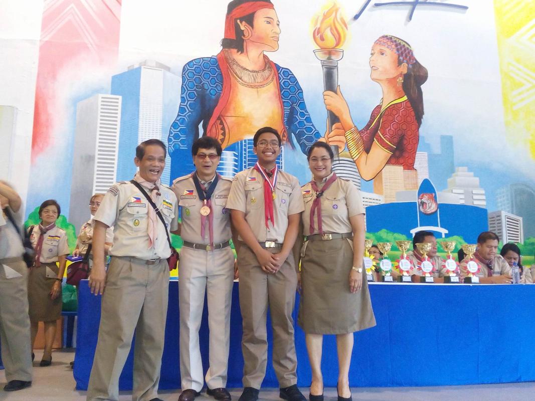 Bosconian Senior Scout Eugene Eugenio